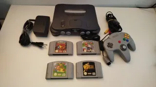 Nintendo 64 Consola + 4 Juegos