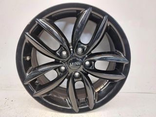 Mini (BMW) PACEMAN 2015 Mk1 R61 Ronal 17x7J ET50 aleación 5 radios dobles estrella negro