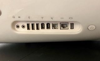 Apple eMac G4 ordenador vintage funcionando 