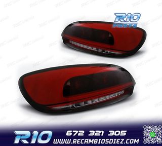 PILOTOS PARA VOLKSWAGEN VW SCIROCCO LED BAR CARDNA ROJO AHUM