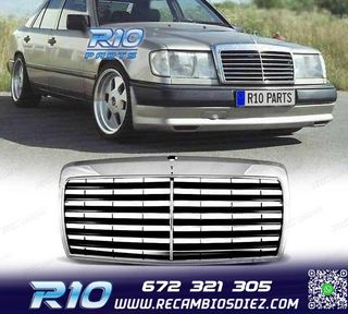 PARRILLA MERCEDES W124 85-93 CROMO
