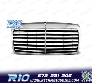 PARRILLA MERCEDES W124 85-93 CROMO