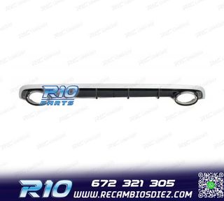 DIFUSOR AUDI A6 4G 11-14 LOOK RS + COLAS DE ESCAPE