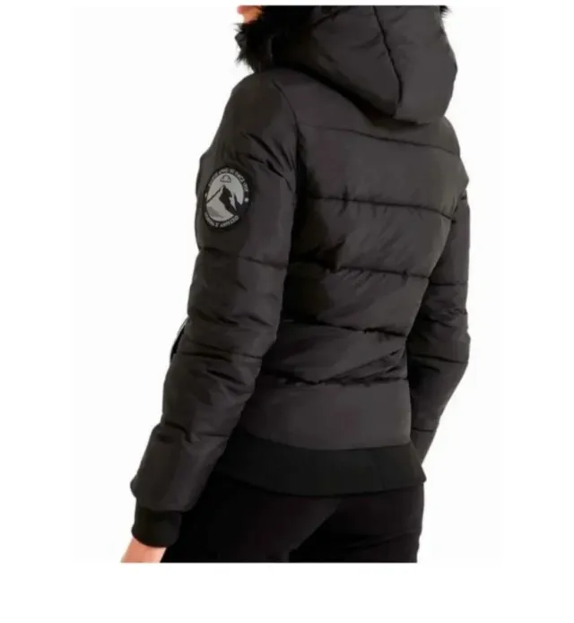 Chaqueta Ellesse acolchada negra