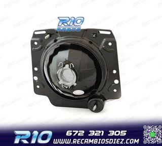 FAROS PARA VOLKSWAGEN VW GOLF MK2 83-91 FONDO CROMO