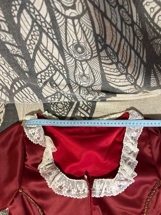 Corpiño Fallera Adulta Rojo