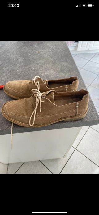 Scarpe uomo scamosciate