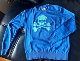 Jersey Scalpers Calavera Azul Talla XS/S