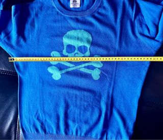 Jersey Scalpers Calavera Azul Talla XS/S