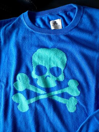 Jersey Scalpers Calavera Azul Talla XS/S