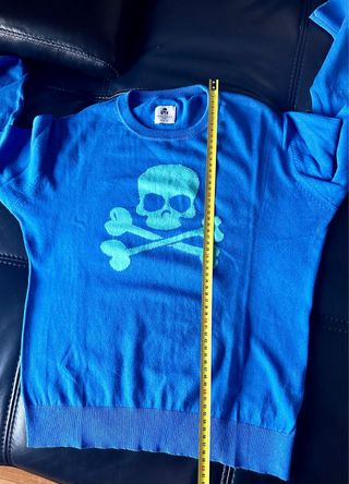 Jersey Scalpers Calavera Azul Talla XS/S