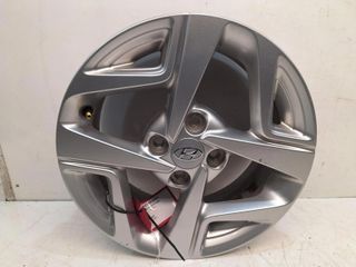 Hyundai i10 Mk3 2020 (AC3/AI3) 1 pieza llanta de aleación 6Jx15 H2 apagado 48