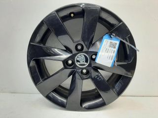 Skoda Citigo Mk1 2018 5,5Jx15 H2 ET41 rueda de aleación Auriga 1ST-601-025