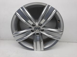 Volkswagen Tiguan Mk2 2020 (AD) 1 pieza 5 radios llanta de aleación 7Jx19H2 ET43