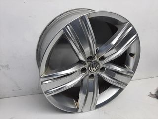 Volkswagen Tiguan Mk2 2020 (AD) 1 pieza 5 radios llanta de aleación 7Jx19H2 ET43