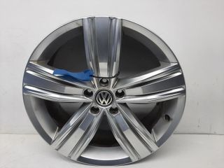Volkswagen Tiguan Mk2 2020 (AD) 1 pieza 5 radios llanta de aleación 7Jx19H2 ET43