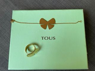 Pulsera Tous Mariposa Vermeil Oro