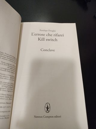 L'ERRORE CHE RIFAREI. KILL SWI