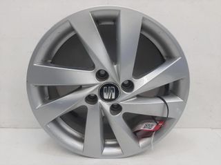 Seat Mii Mk1 2015 15 pulgadas aleación 8 radios inclinados rueda de aleación Ania