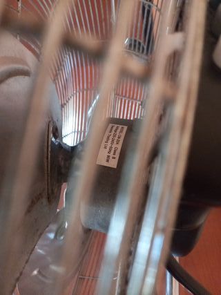 Ventilatore cromato design industrial