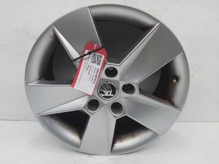 Skoda Octavia Mk3 2016 1 pieza rueda de aleación 6,5Jx16 ET46