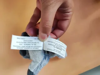 Peluche Asinello