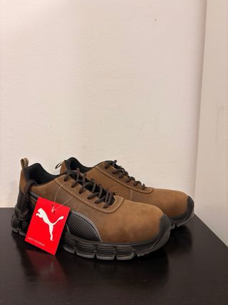 Zapatos de Seguridad Puma Talla 42 Marrón