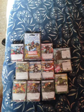 12 Barajas Cartas Marvel Champions