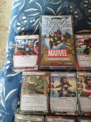 12 Barajas Cartas Marvel Champions