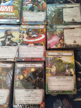 12 Barajas Cartas Marvel Champions