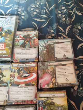 12 Barajas Cartas Marvel Champions