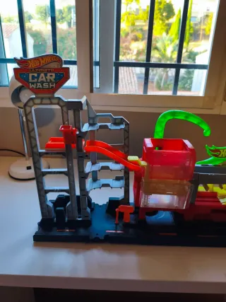 Pista Lavadero de Coches Hotwheel. 