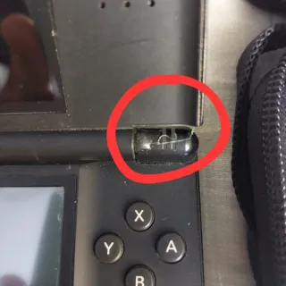 Nintendo DS Nera con giochi e accessori