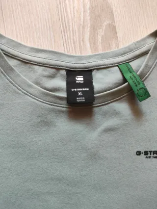 Camiseta G-Star RAW Hombre Verde Oliva