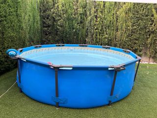 Piscina Bestway Steel Pro MAX Azul