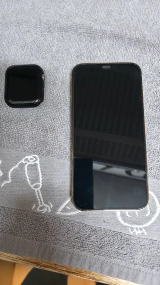 iPhone 12 Pro 128GB y Apple Watch 4