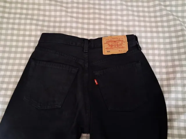 Vaqueros Levi's 501 negros  Talla 28/34
