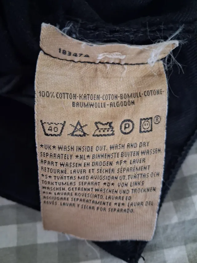 Vaqueros Levi's 501 negros  Talla 28/34