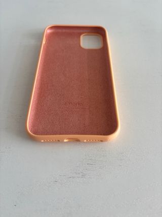 Cover in silicone Apple Coral Salmon per iPhone 11/Xr