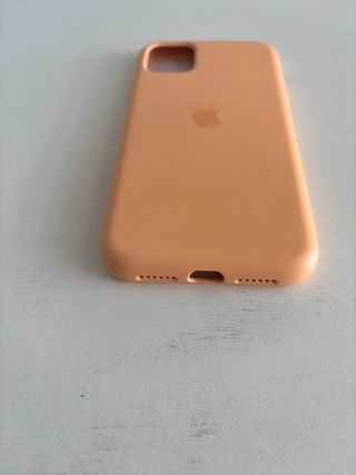 Cover in silicone Apple Coral Salmon per iPhone 11/Xr