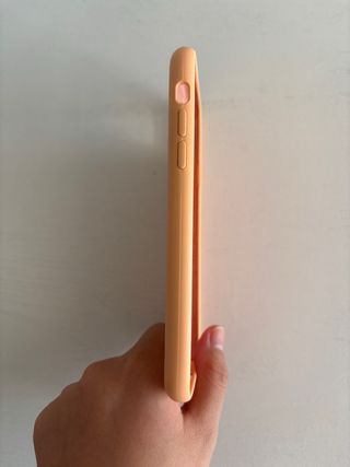 Cover in silicone Apple Coral Salmon per iPhone 11/Xr