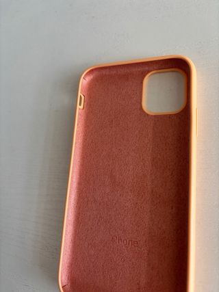 Cover in silicone Apple Coral Salmon per iPhone 11/Xr