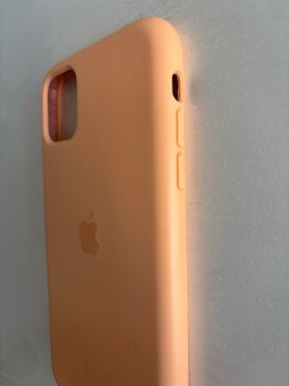 Cover in silicone Apple Coral Salmon per iPhone 11/Xr