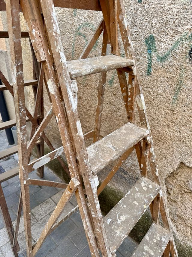 OFERTA ! 2 escaleras antiguas por 35€