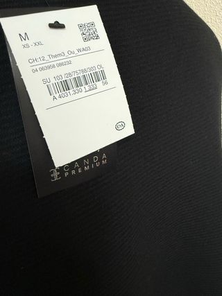 Vestido Negro Asimétrico Otoño Talla M