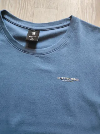 Camiseta G-Star RAW azul hombre
