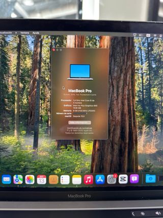 MacBook Pro 2019 Retina Plata