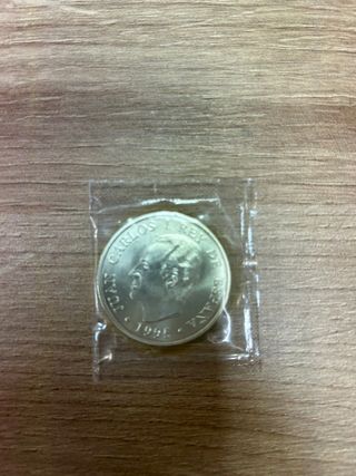 Moneda Plata 2000 Ptas SC Precintada 1995