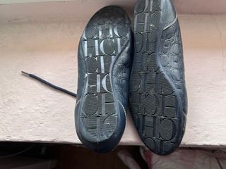 Zapatos piel CH azul