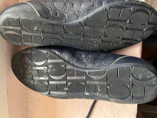 Zapatos piel CH azul
